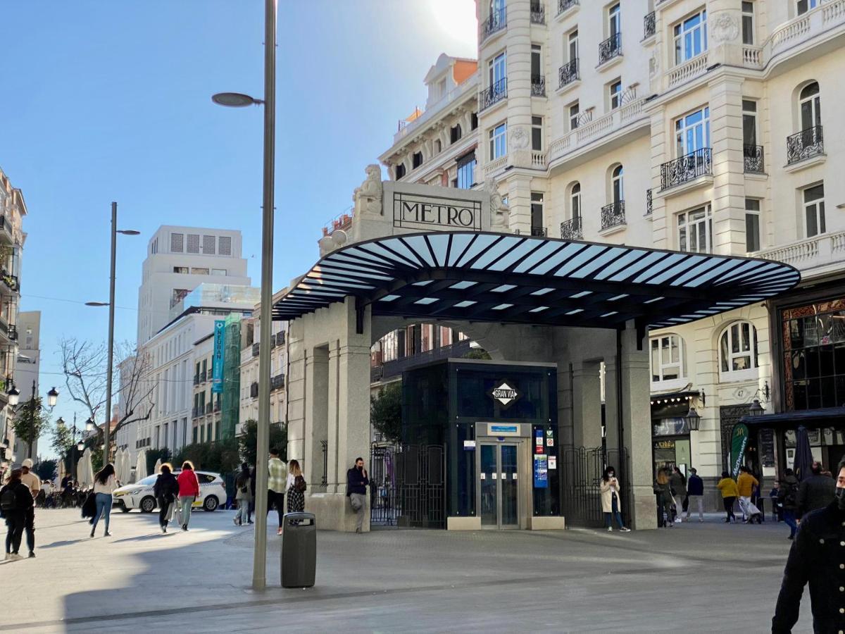 شقة Charming Gran Via مدريد المظهر الخارجي الصورة